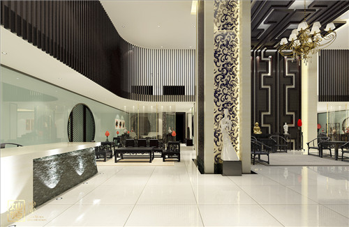 南寧展廳設計裝修-大堂 南寧展廳設計裝修-大堂