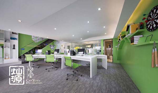 廣影時(shí)代廣場(chǎng)南寧loft辦公室設(shè)計(jì)案例賞析