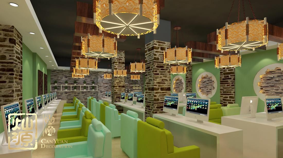 南寧網(wǎng)咖裝修公司設(shè)計圖 南寧網(wǎng)咖裝修公司設(shè)計圖