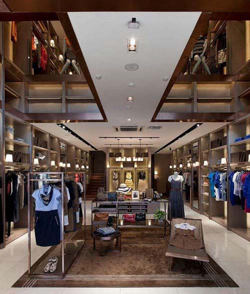 南寧市服裝店裝修實景圖 南寧市服裝店裝修實景圖