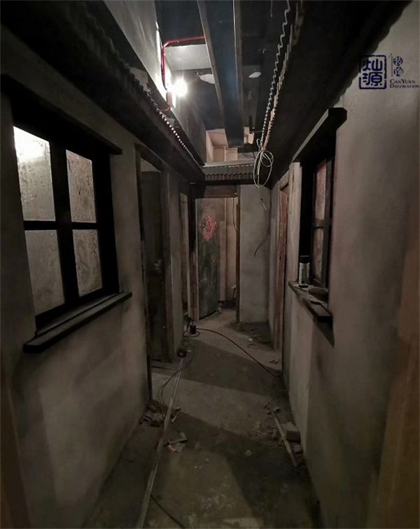 南寧密室逃脫裝修施工現場 南寧密室逃脫裝修施工現場