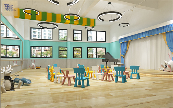 南寧幼兒園裝修設計實景圖 南寧幼兒園裝修設計實景圖