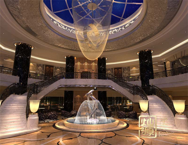 日照盛世泰華主題酒店設(shè)計(jì)裝修案例-燦源裝飾
