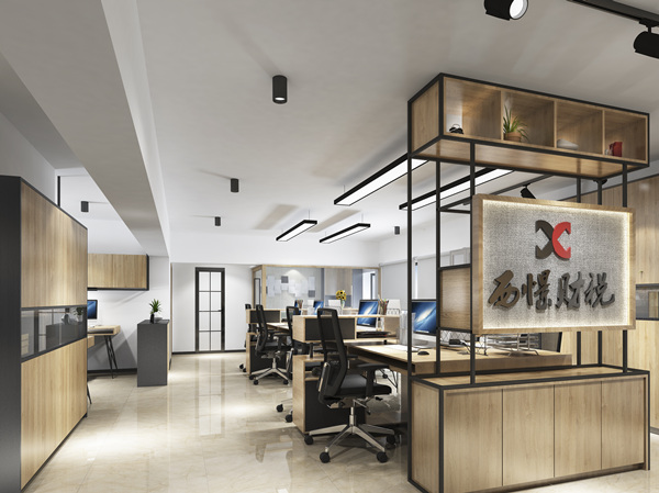 辦公室設計裝修效果圖—燦源裝飾 辦公室設計裝修效果圖—燦源裝飾